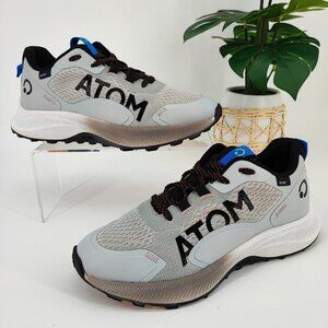 Atom Women's Terra AT114 Athletic Gray Mesh Running Shoes Size 7